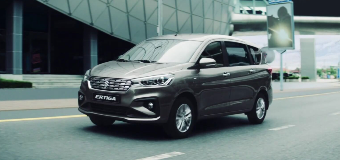 Ertiga Hybrid Side View